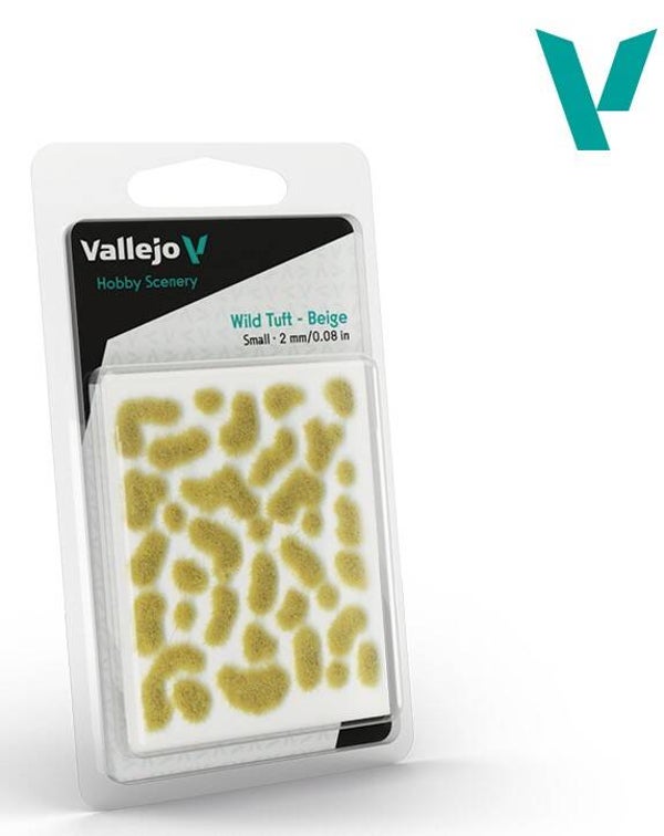 VALLEJO : REF : SC403 : 1:35 : FOR DIORAMA : SCENERY : PLANT / TREE : Wild Tuft – Beige