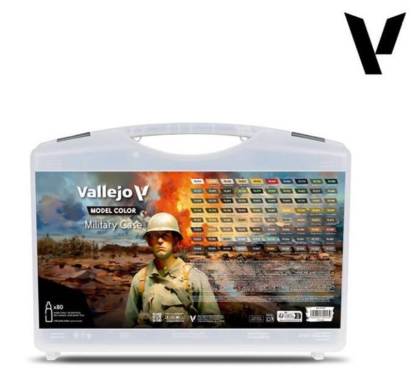 VALLEJO : REF : VAL70253 : MODEL COLOR SERIE : MILITARY CASE (BOITE MILITAIRE) : 80