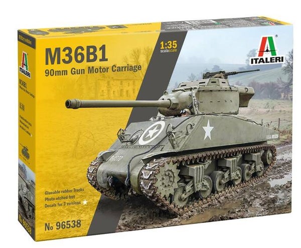 ITALERI : REF : 96538 : 1:35 : US : GMC M36B1 (Tank Destroyer)