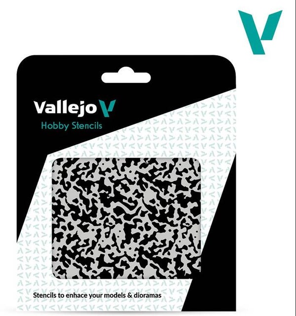 VALLEJO : REF : ST-AIR001 : 1:48 : FOR DIORAMA : STENCIL / POCHOIR : Weathered Paint 1/48