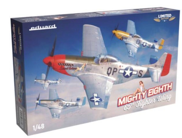 EDUARD : REF : 11196 : 1:48 : US : NORTH AMERICAN : Mighty Eighth 65th Fighter Wing (P-51B Mustang) (LIMITED EDITION)