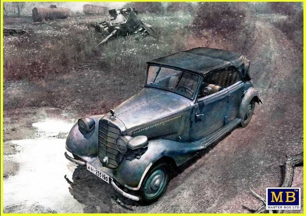 MASTER BOX LTD : REF : MB35100 : 1:35 : German Mercedez-Benz Type 170V, Tourenwagen 4 Türen