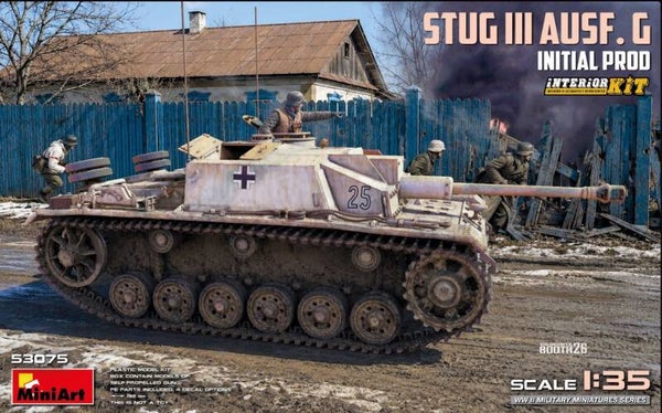 MINIART : REF : MINIART 53075 : 1:35 : German StuG III Ausf. G (Initial Production) (INTERIOR KIT)