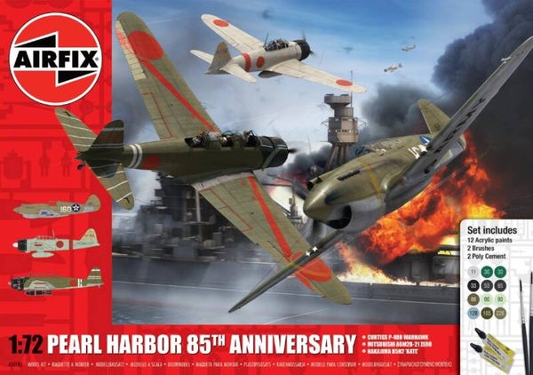 AIRFIX : REF : A02022V : 1:72 : US / JAPAN : Pearl Harbor (GIFT SET) (85th Anniversary) (DECEMBER, 7 1941)