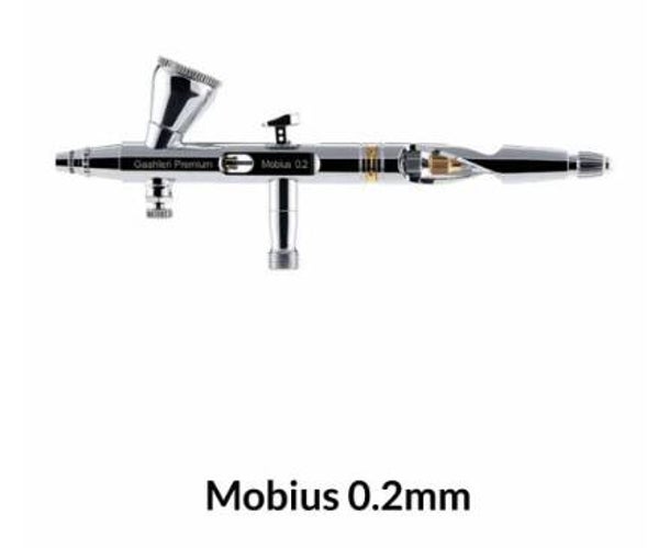 GAAHLERI : REF : GAA-40850 : AIRBRUSH / AEROGRAPHE : SERIE PREMIUM GHPM : Mobius 0.2 MM
