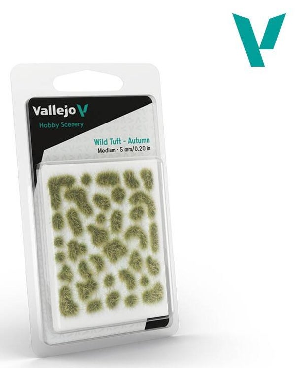VALLEJO : REF : SC409 : 1:35 : FOR DIORAMA : SCENERY : PLANT / TREE : Wild Tuft – Autumn