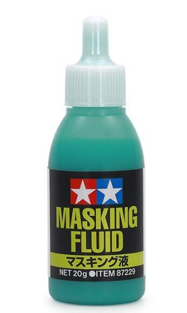 TAMIYA : REF : 87229 : AUXILIARY : Masking Fluid / Liquide de Masquage (20 GR)