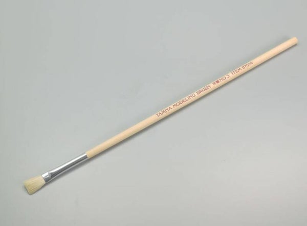 TAMIYA : BRUSH : REF : TAM87014 : N 3 : FLAT / PLAT (8mm)