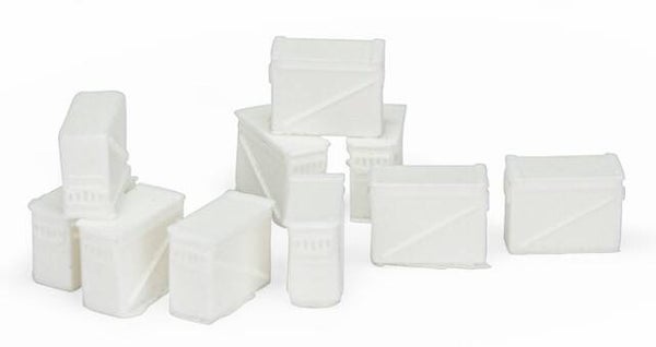 VALLEJO : REF : VALSC221 : 1:35 : Large Ammo Boxes 12,7 mm