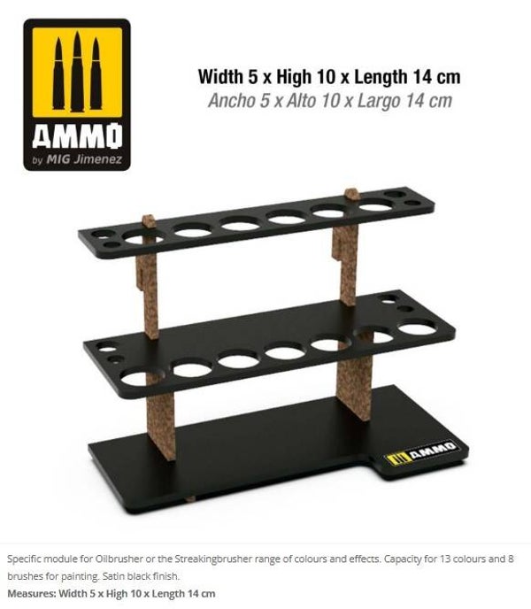 AMMO BY MIG J. : REF : A.MIG-8876 : MODULAR SYSTEM WORKSHOP SERIE : Oilbrusher Section