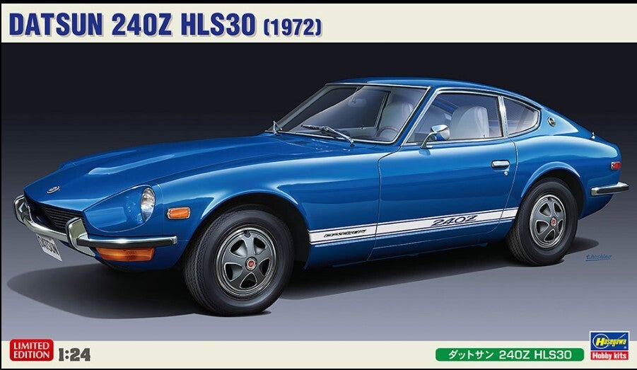 HASEGAWA : REF : 20405 : 1:24 : JAPAN : DATSUN : 240Z HLS30 (Left-Hand Drive) (1970)