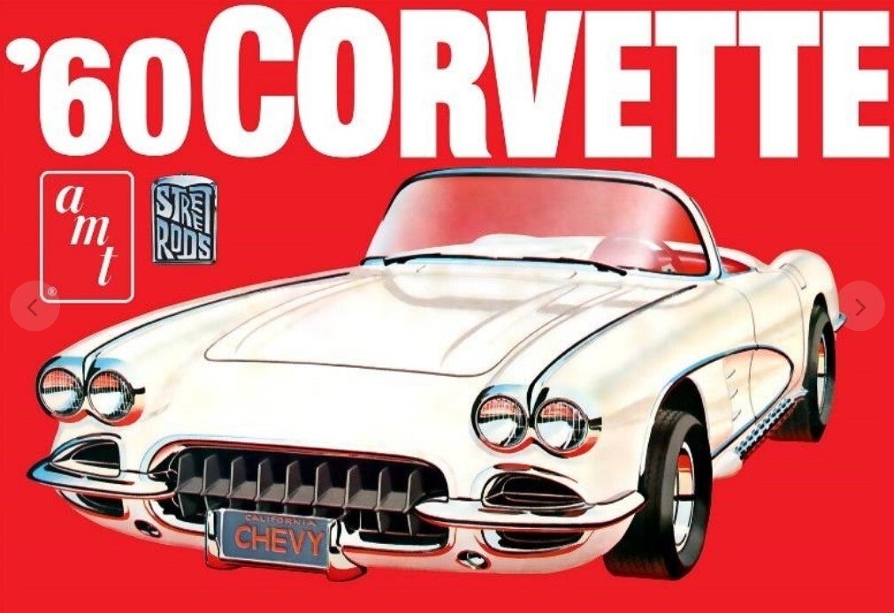 AMT : REF : AMT 1374 : 1:25 : US : CHEVROLET : Corvette (1960)