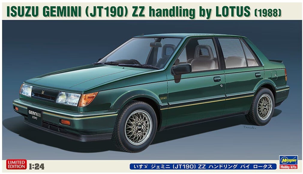 HASEGAWA : REF : 20355 : 1:24 : JAPAN : ISUZU : Gemini JT190 (Lotus 1998) (LIMITED EDITION)