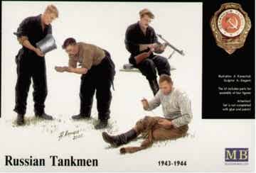 MASTER BOX LTD : REF : MB3535 : 1:35 : Soviet Tankmen Rest '43'44