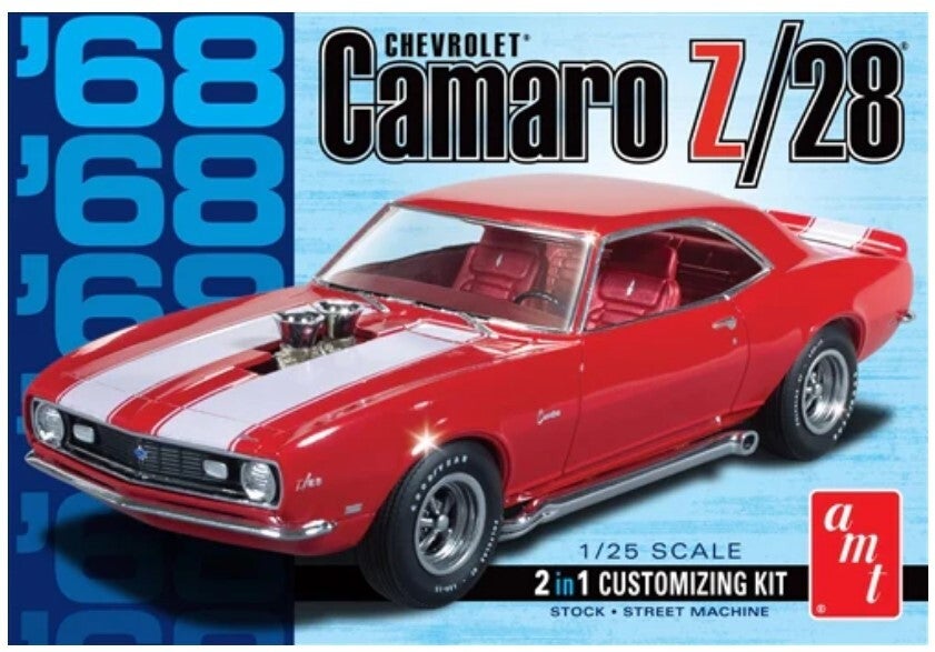 AMT : REF : AMT 868 : 1:25 : US : CHEVROLET : Camaro Z/28 (1968)