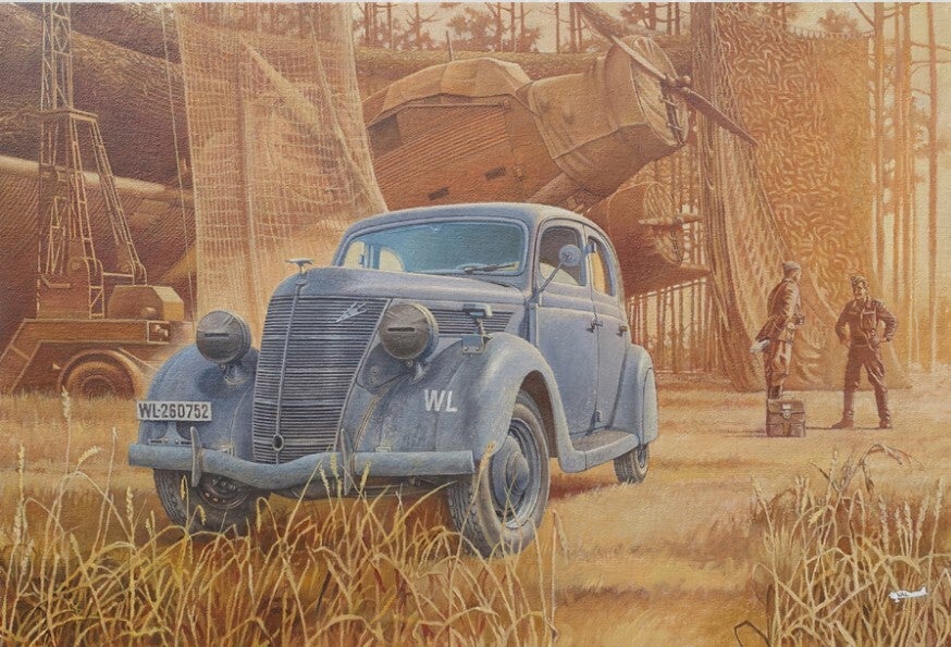 RODEN : REF : 817 : 1:35 : US : V8-G81A Special (1938 (Serie assembly in Germany (German Version))