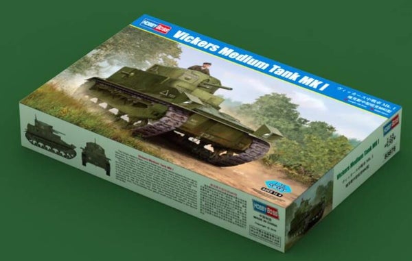 HOBBY BOSS : REF : 83878 : 1:35 : UK : Vickers Medium Tank Mk I (1921-1925) (Inter War Period)