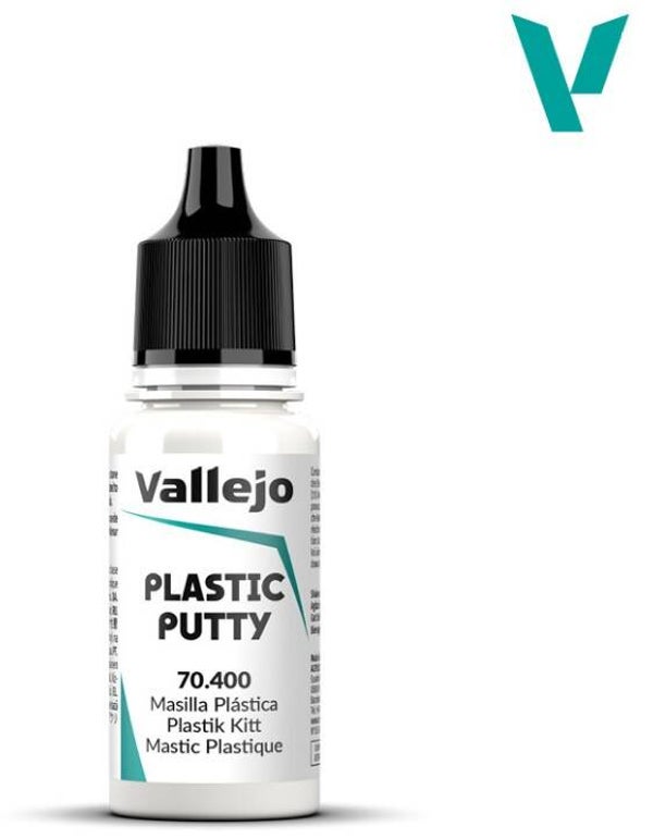 VALLEJO : REF : 70.400 : Plastic Putty 18ml (Mastic léger et fluide)