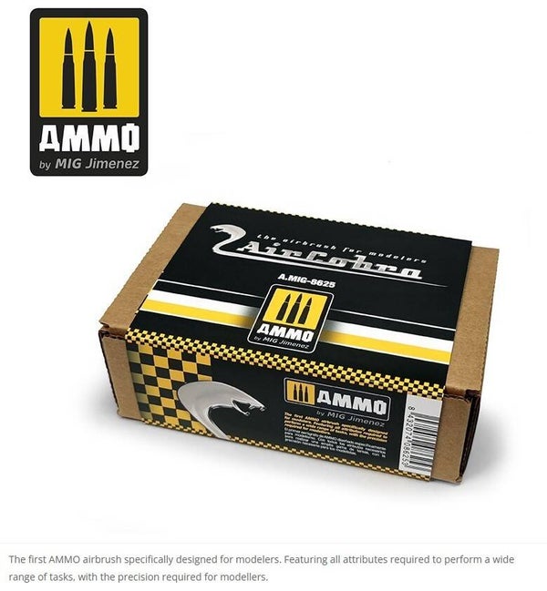 AMMO BY MIG J. : REF : A.MIG-8625 : AIRBRUSH / AEROGRAPHE : Aircobra Airbrush (0.3 MM)