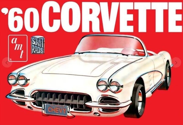AMT : REF : AMT 1374 : 1:25 : US : CHEVROLET : Corvette (1960)