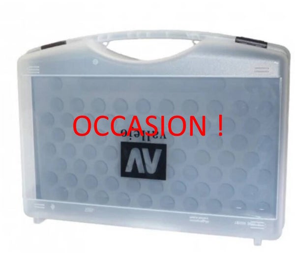 VALLEJO : REF : 70098 : MODEL COLOR SERIE : EMPTY CASE (VALISE VIDE => OCCASION !)