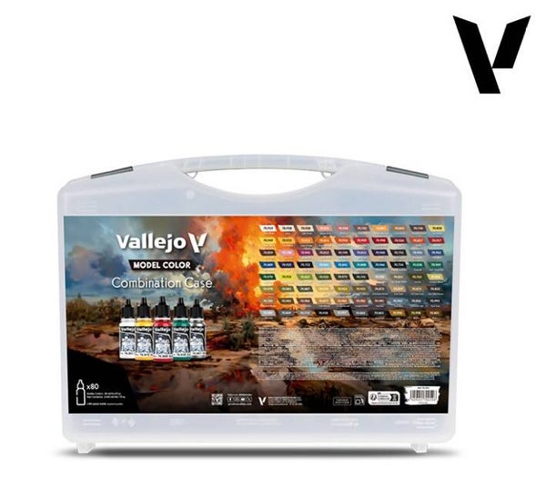 VALLEJO : REF : VAL70254 : MODEL COLOR SERIE : COMBINATION CASE (BOITE DE COMBINAISON) : 80