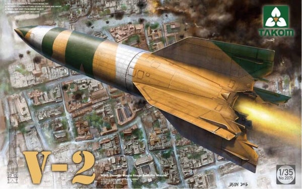 TAKOM : REF : 2075 : 1:35 : German : V-2 Aggregat 4 (Ballistic Missile) (Surface-to-Surface Missiles)