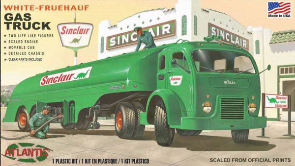 ATLANTIS : REF : H1402 : 1:48 : US : White-Fruehauf Gasoline Truck (Sinclair Dino Gasoline)