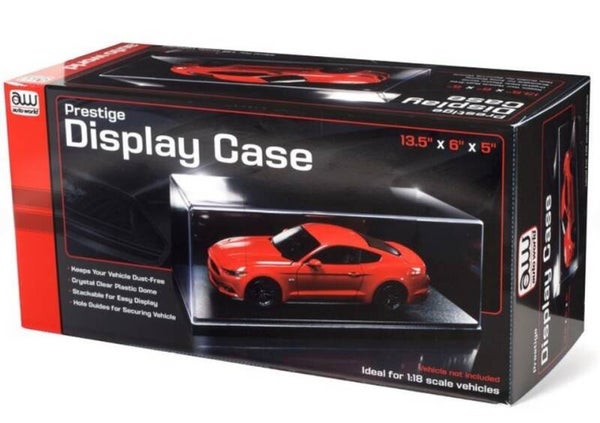 AMT (AW AUTO WORLD) : REF : AMT C001 : DISPLAY SHOWCASE (VITRINE) FOR : Autos 1 / 18(With Backdrop / avec Fond)