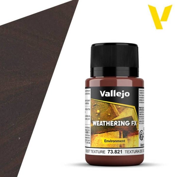 VALLEJO : REF : 73821 : WEATHERING FX SERIE : Rust Texture (40 ml)