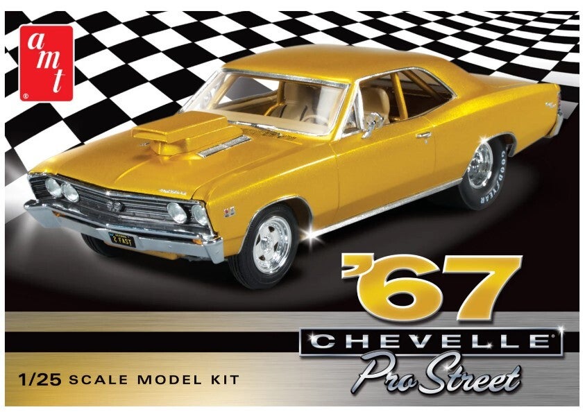 AMT : REF : AMT 876 : 1:25 : US : CHEVROLET : Chevy Chevelle Pro Street (1967)