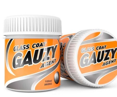 AK INTERACTIVE : REF : AK893 : SPECIAL PRODUCT : Gauzy Agent Glass Coat / Agent Vaporeux Effet Verre (100ml)