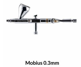 GAAHLERI : REF : GAA-40867 : AIRBRUSH / AEROGRAPHE : SERIE PREMIUM GHPM : Mobius 0.3 MM