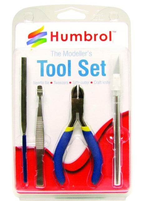 HUMBROL : REF : AG9150 : TOOLS SET / SET D'OUTILS : The Modeller's Tools Set (SMALL MODEL (4 Tools))