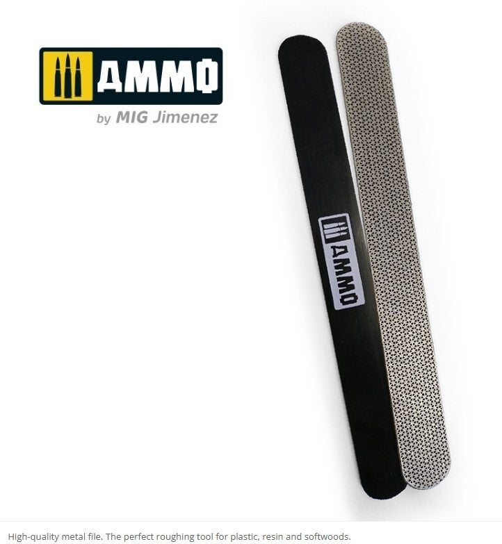 AMMO BY MIG J. : REF : A.MIG-8574 : TOOL / OUTILLAGE : Roughing File / Lime Métallique