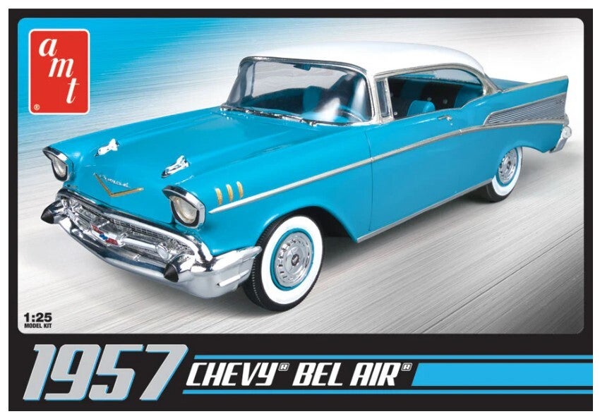 AMT : REF : AMT 638 : 1:25 : US : CHEVROLET : Chevy Bel Air (1957)