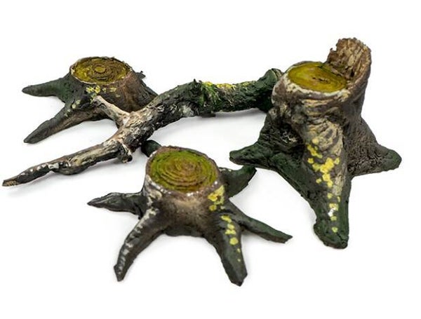 VALLEJO : REF : VALSC305 : 1:35 : PLANT / TREE : Stumps with Roots (Souches avec racines)