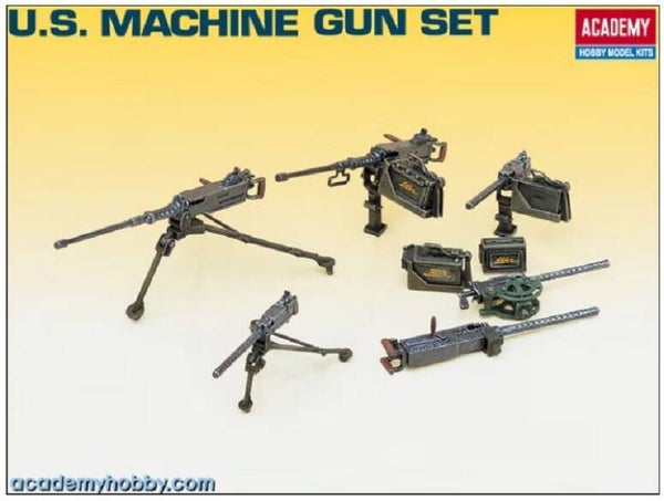 ACADEMY H. M. K. : REF : AC13262 : 1:35 : US : Machine Gun Set