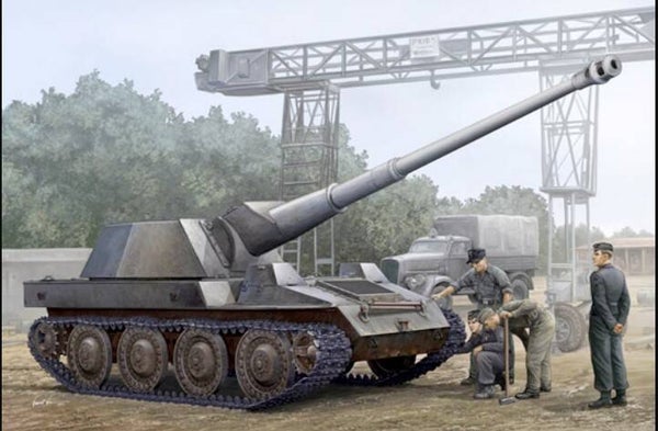 TRUMPETER : REF : 01598 : 1:35 : German Krupp / Steyr Waffentrager (Prototype (Système "Porte-armes"))