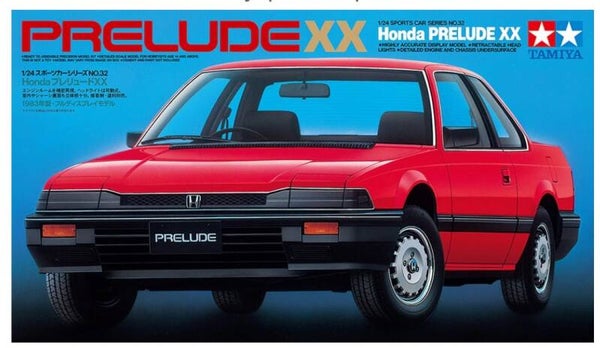 TAMIYA : REF : 24032 : 1:24 : JAPAN : HONDA : Prélude XX (1988-1991)