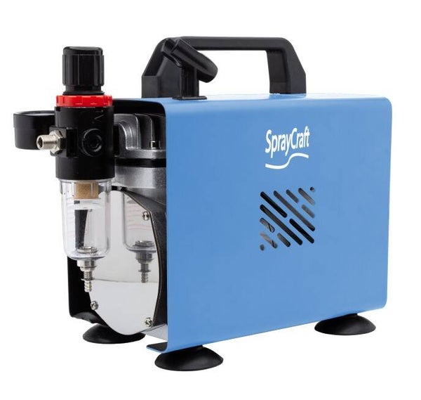 SHESTO (SPRAYCRAFT) : REF : SP2100 : COMPRESSOR / COMPRESSEUR : Pro Airbrush Compressor