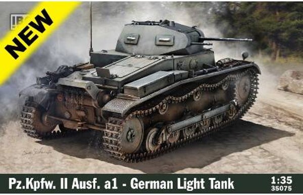 IBG MODELS : REF : IBG35075 : 1:35 : German Pz.Kpfw.II Ausf a1  Light Tank