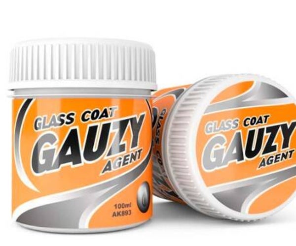 AK INTERACTIVE : REF : AK893 : SPECIAL PRODUCT : Gauzy Agent Glass Coat / Agent Vaporeux Effet Verre (100ml)