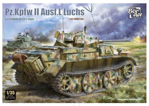 BORDER MODEL : REF : BT 018 : 1/35 : German Pz.Kpfw II Ausf.L ("Luchs" /Lynx") (Late Production)