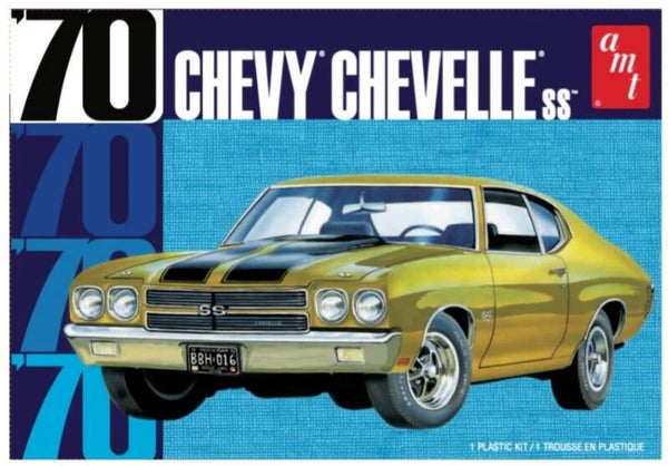 AMT : REF : AMT 1143M : 1:25 : US : CHEVROLET : Chevy Chevelle SS 2T (1970)