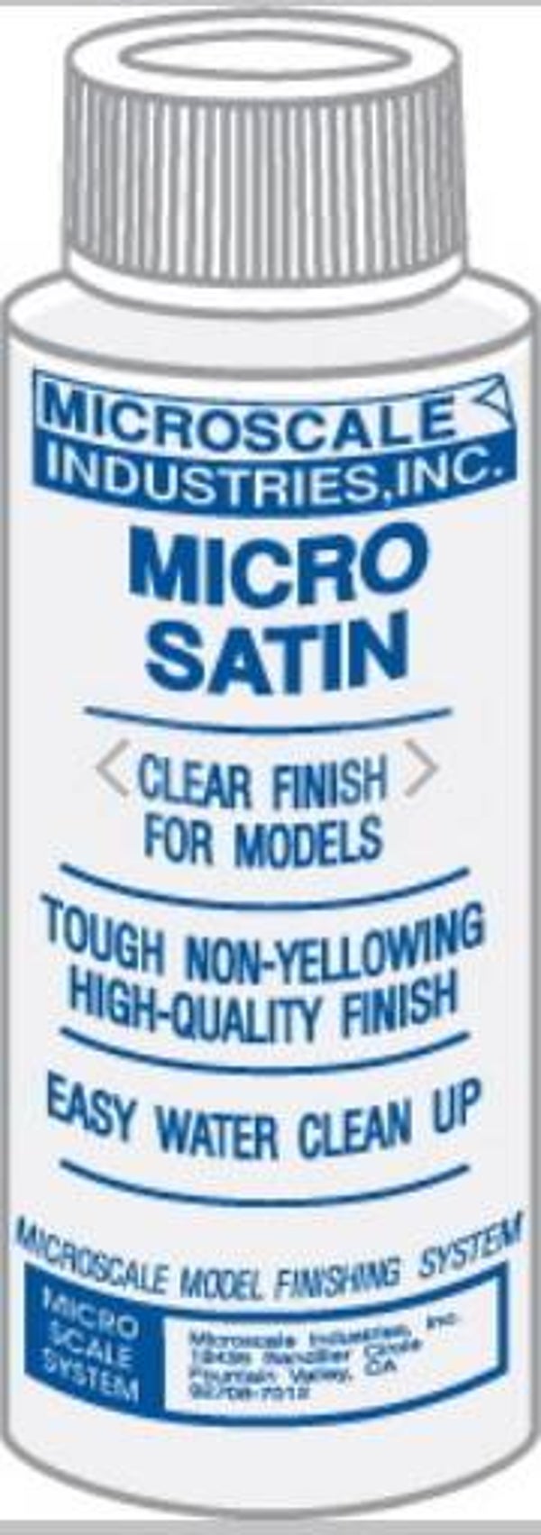 MICROSCALE : REF : MSMI5 : Micro Coat Satin - 28gr bottle (Clear Satin finish)