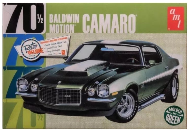 AMT : REF : AMT 855 : 1:25 : US : CHEVROLET : Camaro '70 1/2 ("Baldwin Motion")