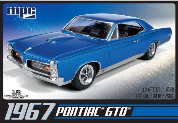 MPC : REF : MPC 710 : 1:25 : US : PONTIAC (GENERAL MOTORS) : Pontiac GTO (1967)