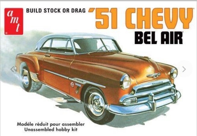 AMT : REF : AMT 862 : 1:25 : US : CHEVROLET : Chevy Bel Air (1953)