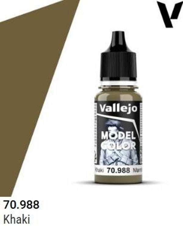 VALLEJO : REF : 70988 : MODEL COLOR SERIE : Khaki (18 ml)